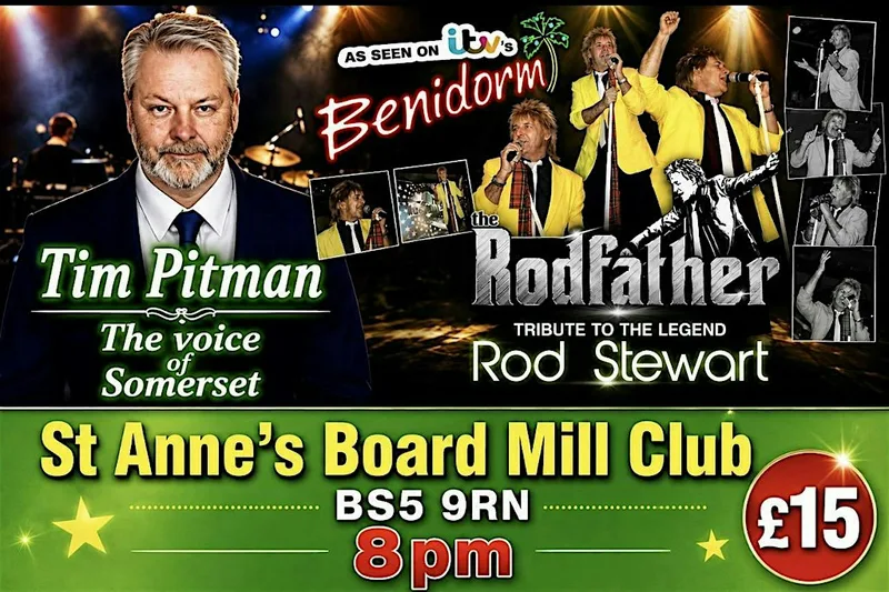 Benidorm’s Rod Stewart Tribute & The Voice Tim Pitman