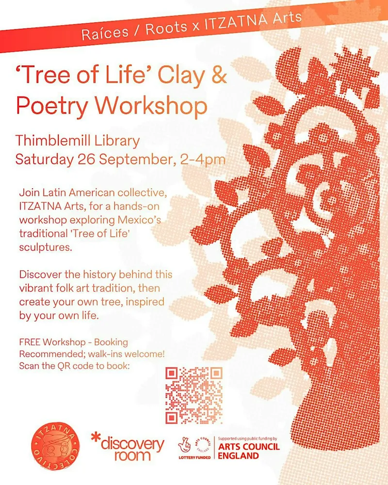 ‘Tree of Life’ Clay & Poetry Workshop x ITZATNA Arts