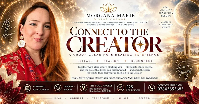 Connect to the creator - A Group Clearing & Healing Experience