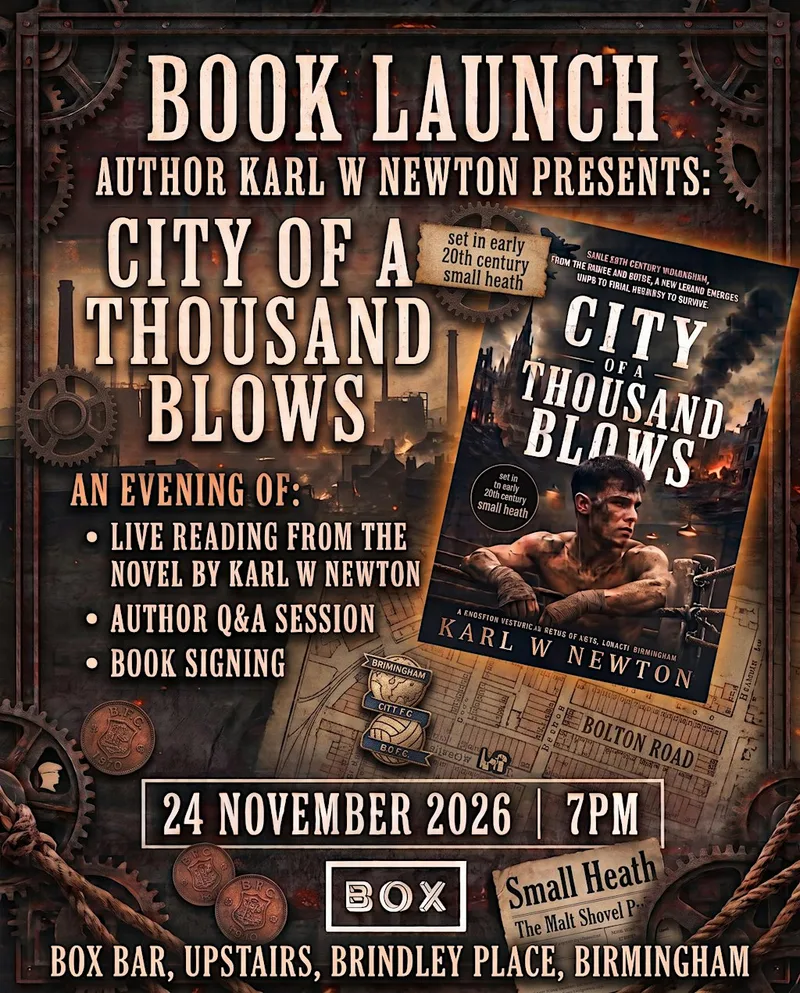 Book Launch - City of a Thousand Blows