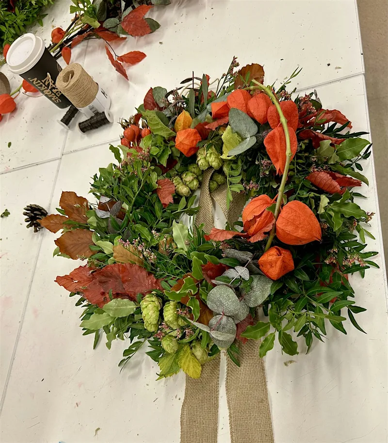 Autumnal Fresh Wreath