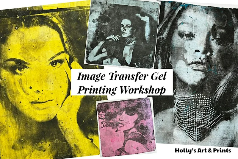 Image Transfer Gel Printing Workshop