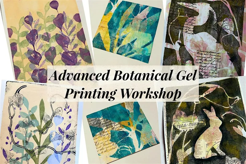 Advanced Botanical Gel Printing Workshop