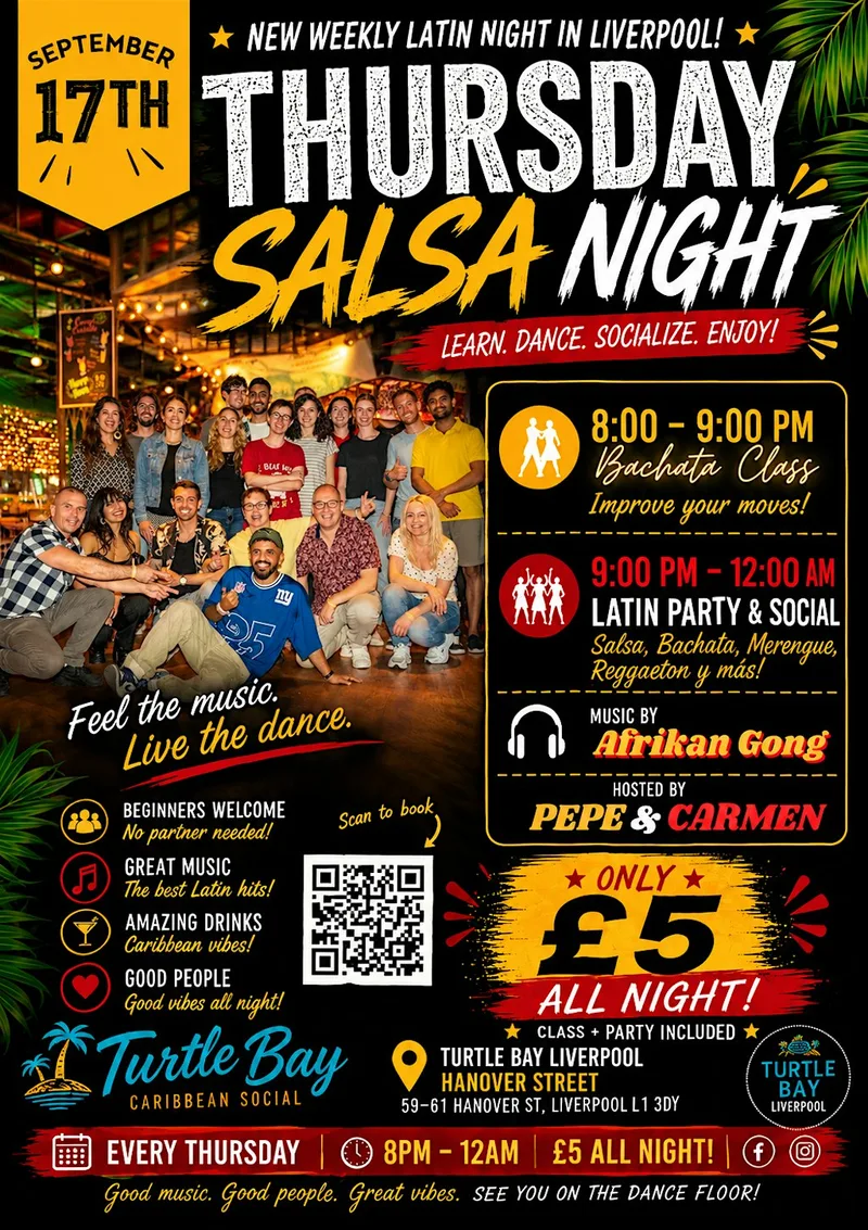 Liverpool Thursday Salsa Night