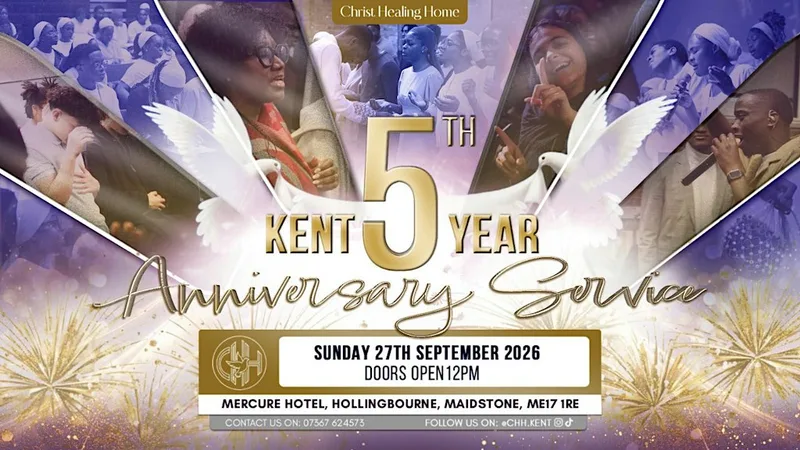 CHH Kent: 5 year Anniversary Service