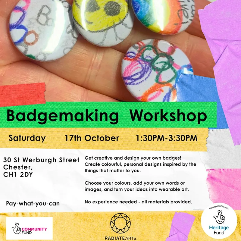 Badge Making Workshop