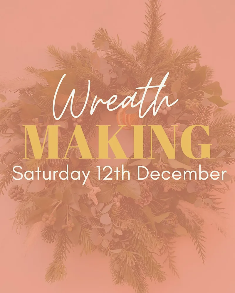 Christmas Wreath Making with BLOOM Fabulous