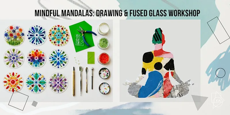 Mindful Mandalas: Drawing & Fused Glass Workshop