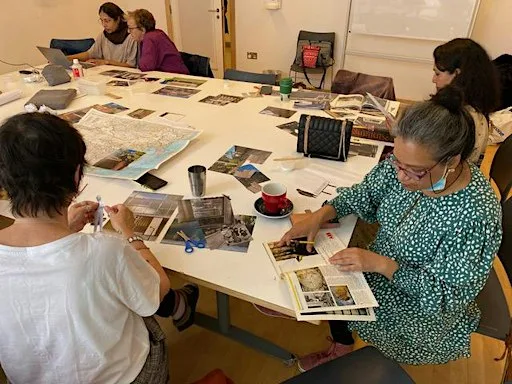 Let's Create for Black History Month: Music, Memory & Identity Collage Work
