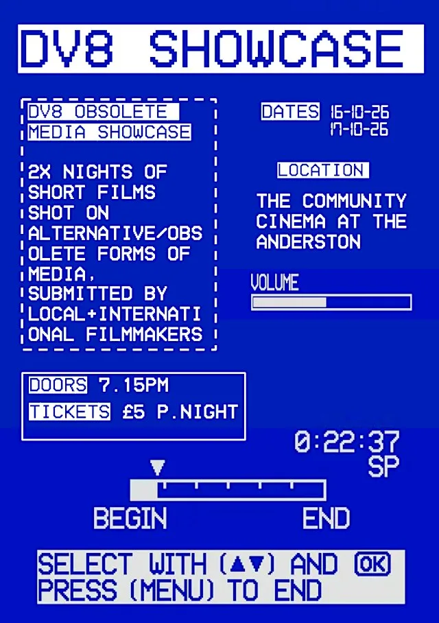 DV8 Obsolete Media Showcase