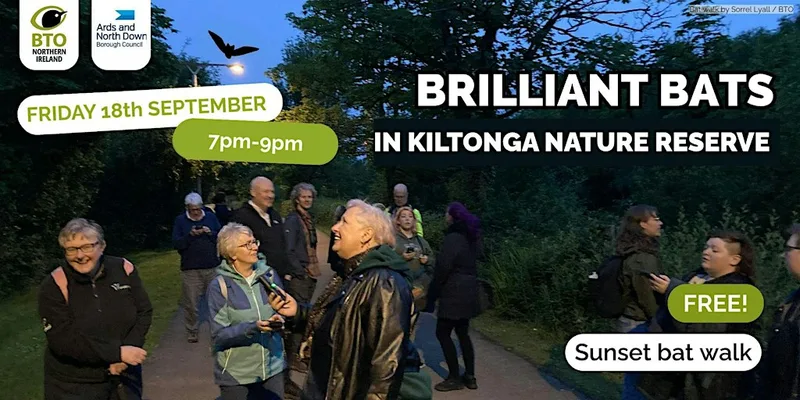 Brilliant Bats at Kiltonga Nature Reserve