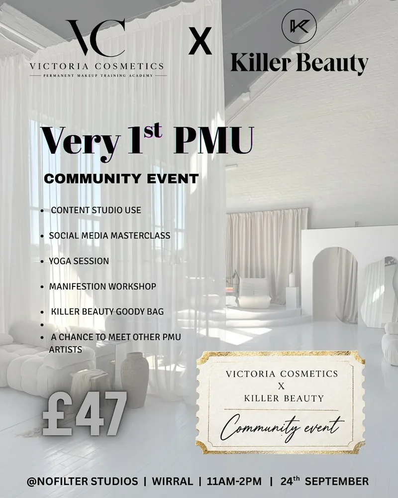 Victoria Cosmetics X Killer Beauty PMU community event