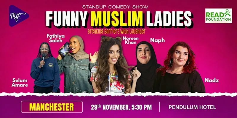 Funny Muslim Ladies Standup Comedy Show Manchester