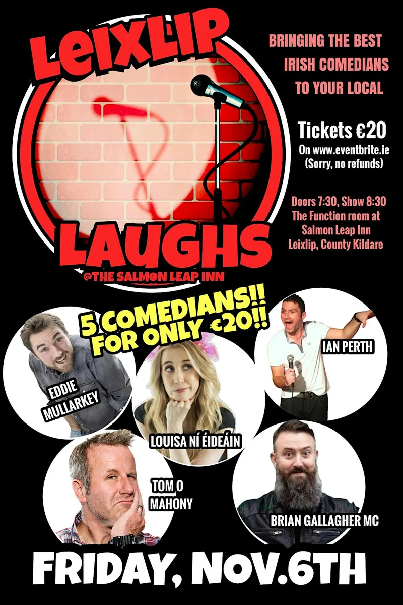 Leixlip Laughs November 6th