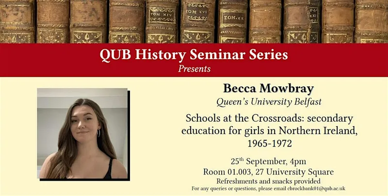 History Seminar: Becca Mowbray