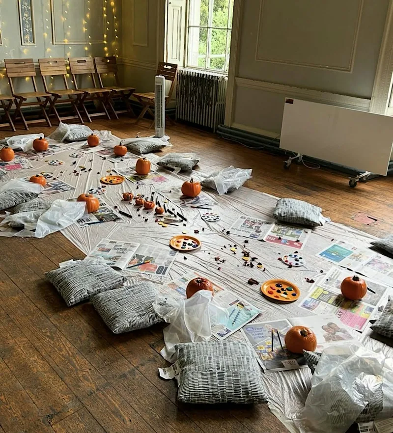Children’s pumpkin painting workshop
