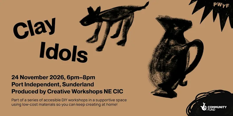 Clay Idols Workshop in Sunderland
