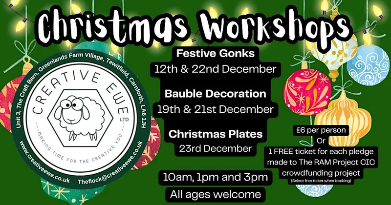 Bauble Decorating (1pm-2pm)
