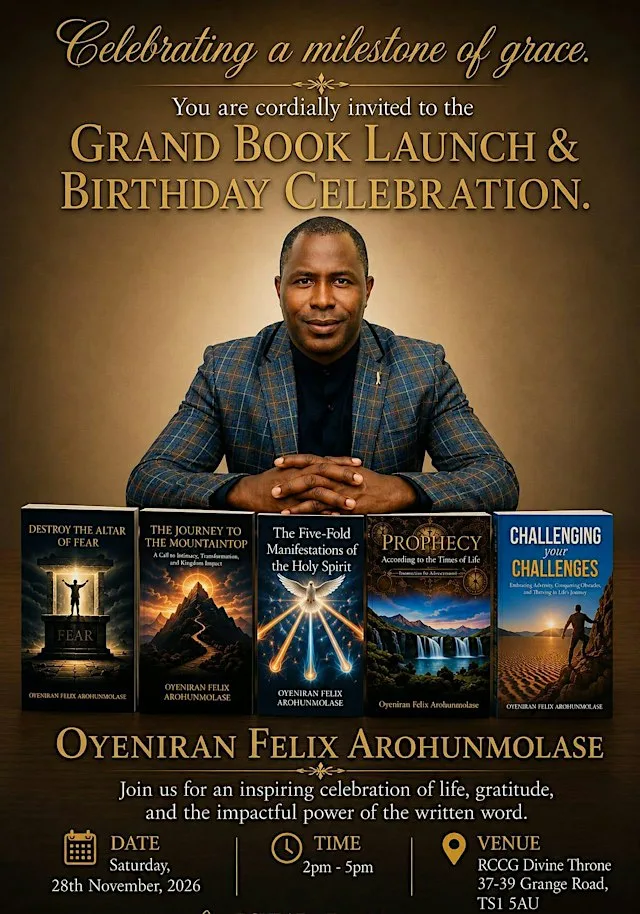 BOOK LAUNCH & BIRTHDAY CELEBRATION