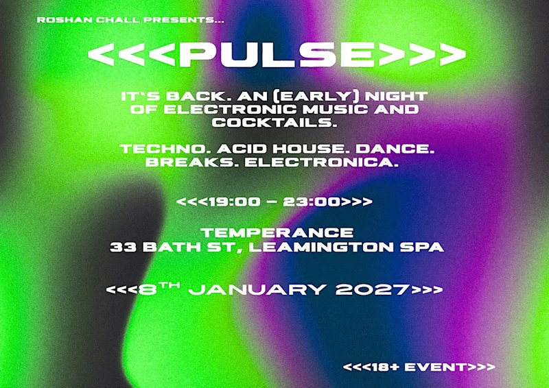 DJ night @ temperance | PULSE!