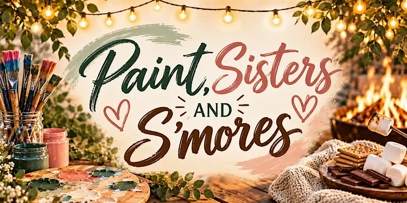 Paint, Sisters, and S'mores