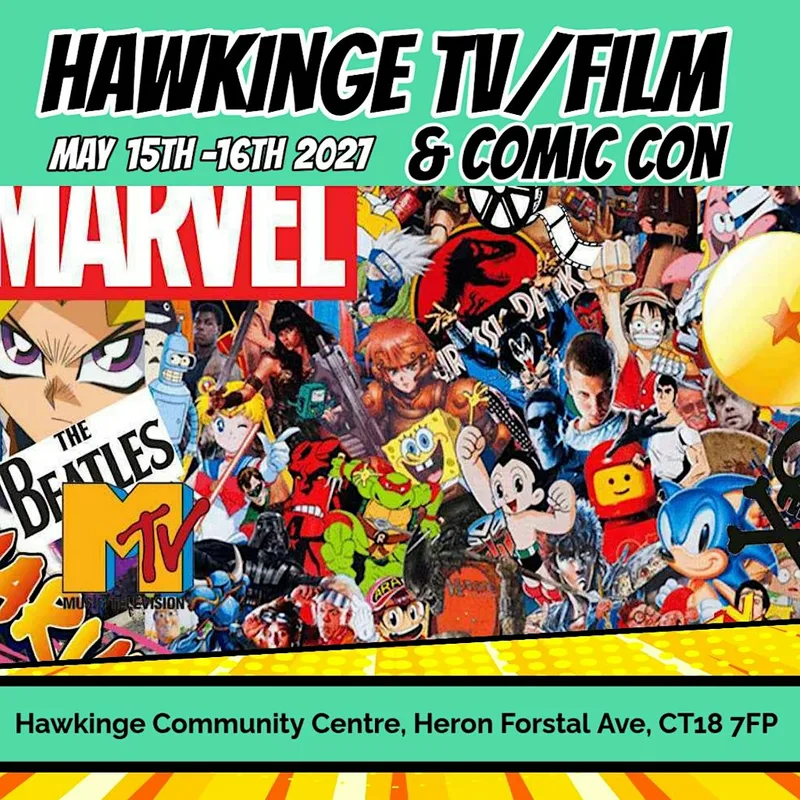 Hawkinge tv/film & comic con 2027