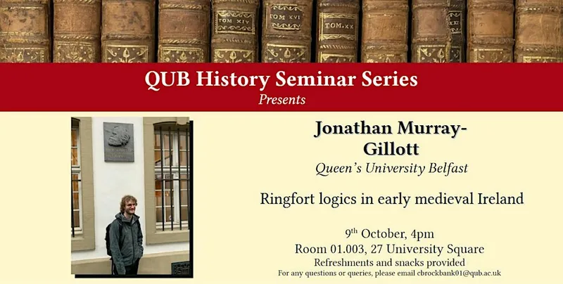 History Seminar: Jonathan Murray-Gillott