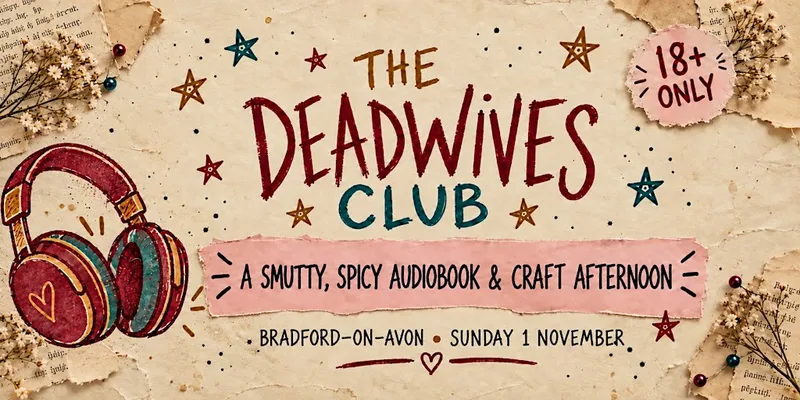 A smutty, spicy audiobook & craft afternoon
