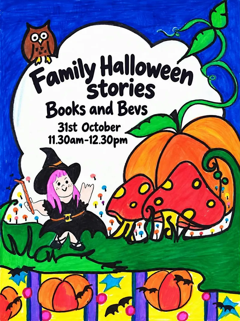 Family Halloween Stories @ Books & Bevs