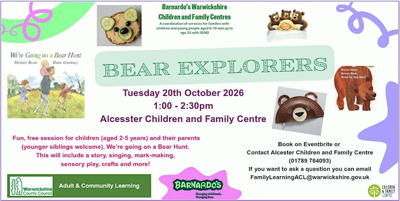 Bear Explorers (2-5 years) at Alcester C&FC