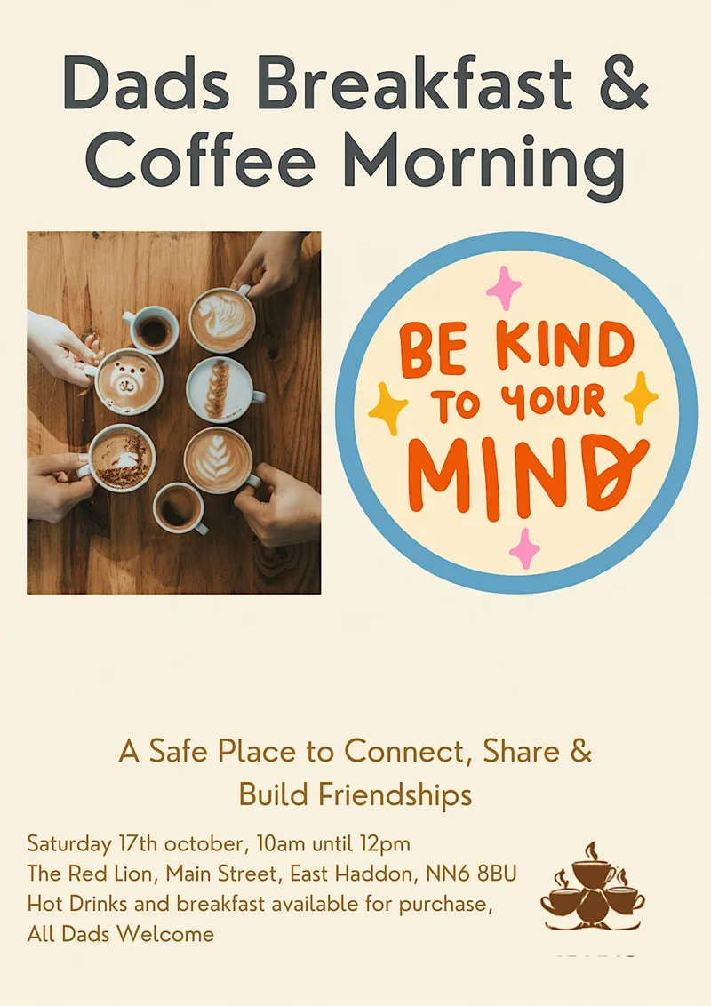 Northants dads coffee and cake morning