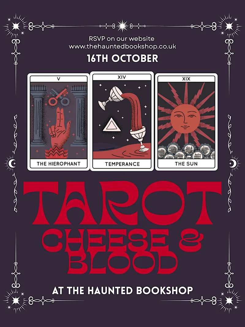 Tarot, Cheese & Blood at The Haunted Bookshop