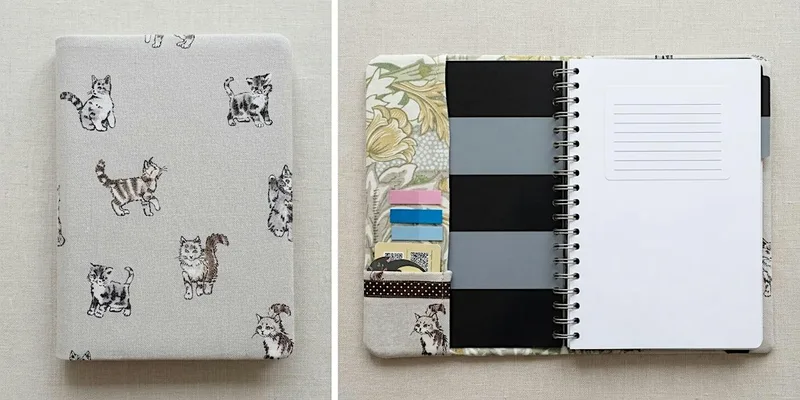 The Handmade Gift Series: Quilted Book & Journal Cover