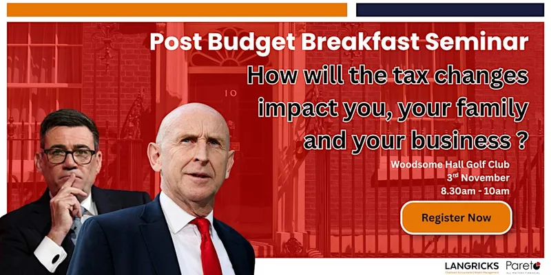 Holmfirth Post Budget Breakfast Seminar