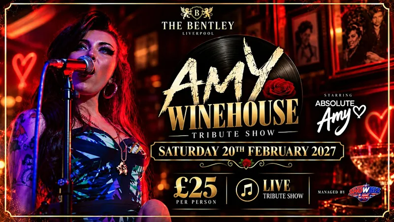 ️ BACK TO BLACK — THE ULTIMATE AMY WINEHOUSE TRIBUTE ️