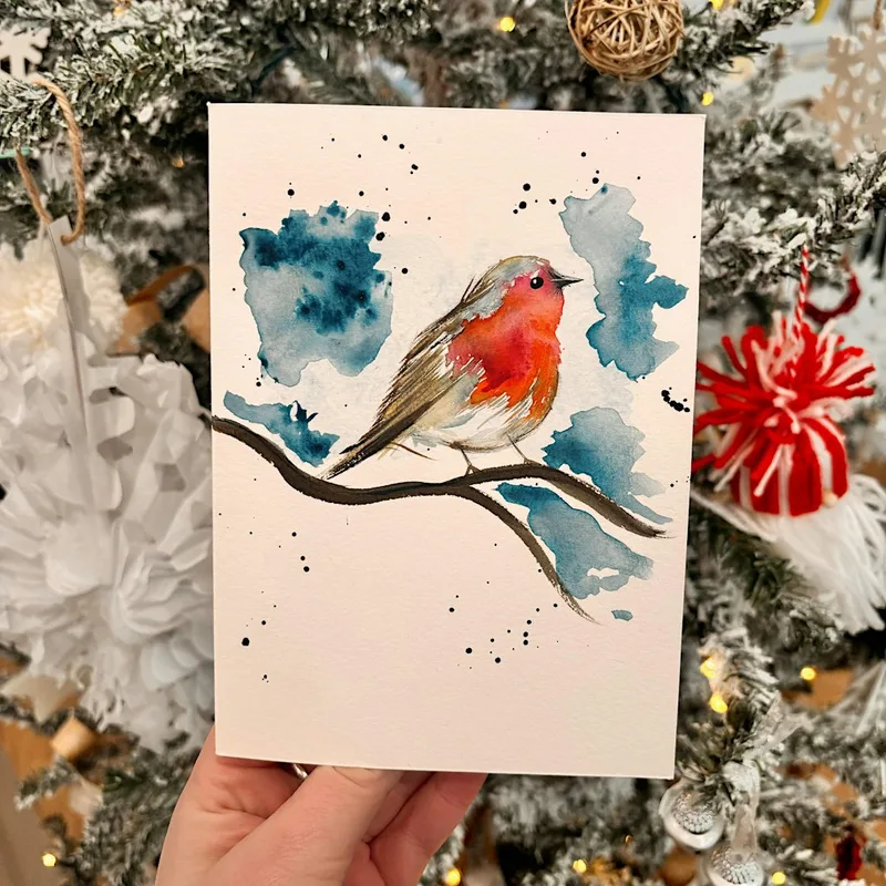 Watercolour Christmas Cards