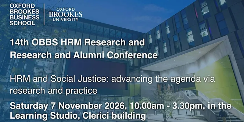 14th OBBS HRM Research and Alumni Conference