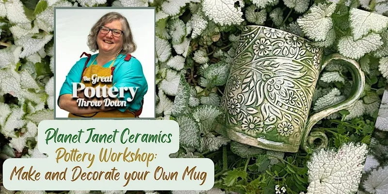 Pottery Taster Workshop: Hand build and decorate your own mug