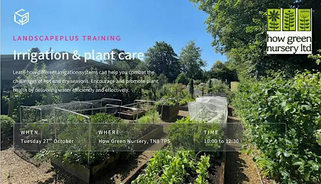 Irrigation and Plant Care Session
