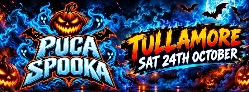 Puca Spooka Tullamore Back with a Vengence - Sat 24th Oct - 3:30pm Timeslot