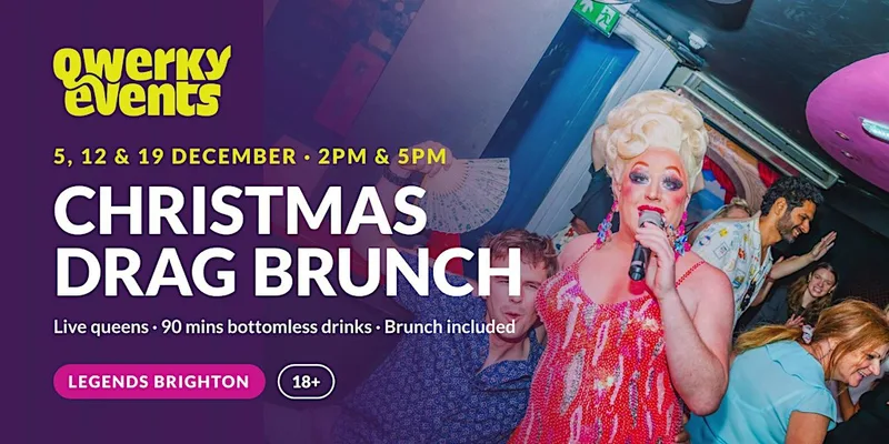 Christmas Bottomless Drag Brunch Brighton