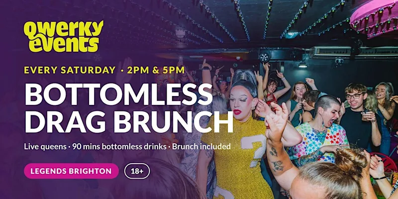 Bottomless Drag Brunch Brighton – Live Queens, Bottomless Drinks & Brunch
