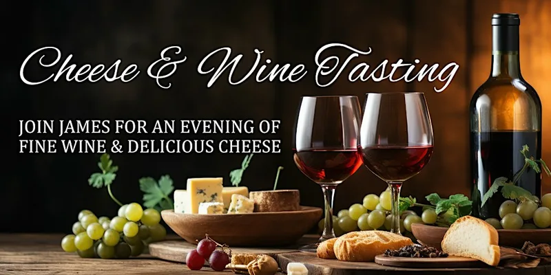 Cheese and Wine Tasting With James Franklin