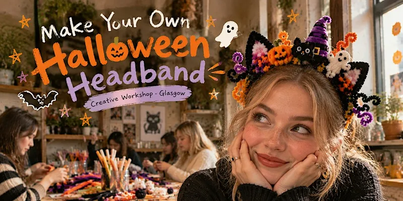 Make Your Own Halloween Headband | Halloween Workshop Glasgow