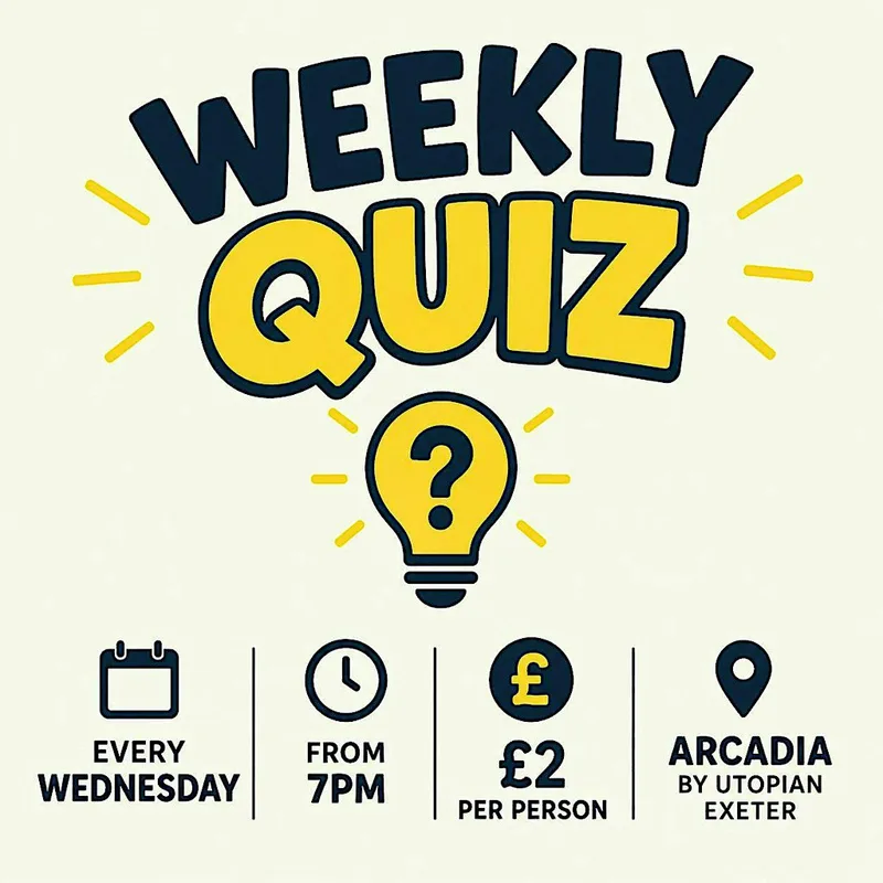 Arcadia Quiz Wednesdays!