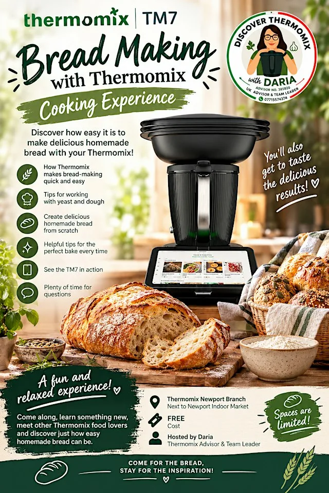 Bread Making with Thermomix – Cooking Experience