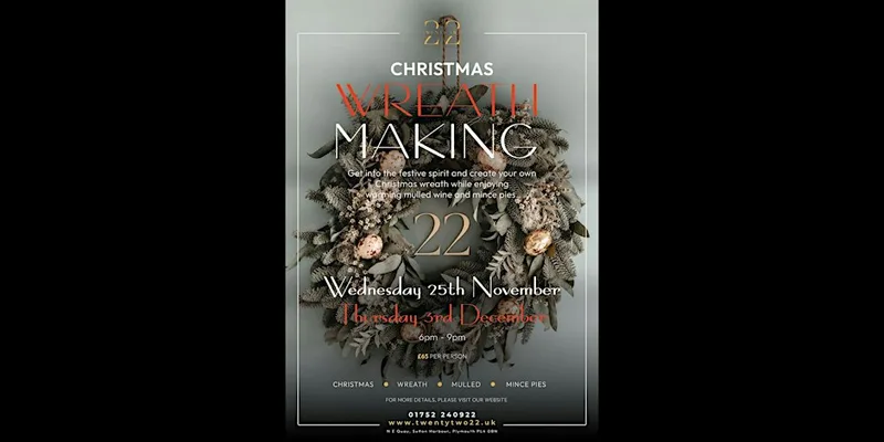 Christmas Wreath Making