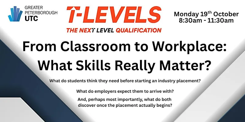 T level Skills Workshop and Networking