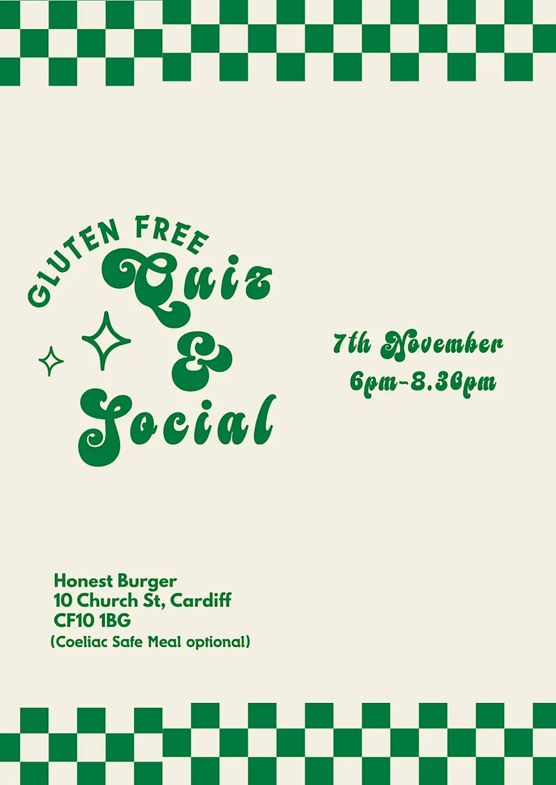 Gluten Free QUIZ & SOCIAL Evening