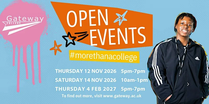 Gateway College Open Events - 2026